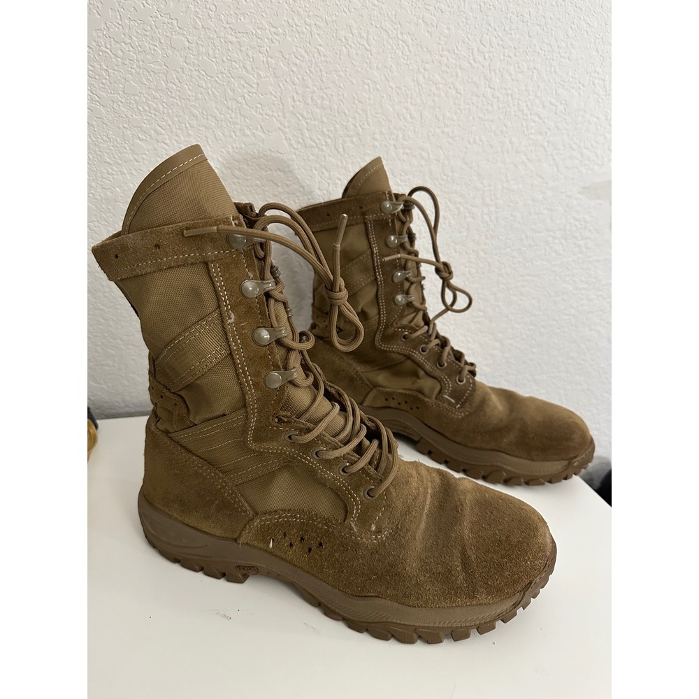 Belleville C320 Tactical Assault Boots Men 10.5 R Coyote Brown Vibram USA Made